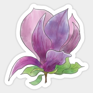 Magnolia flower Sticker